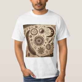 Encantamientos y Misterios: Símbolos de Brujería T-Shirt