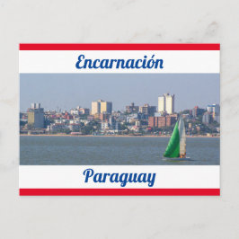 Encarnación, Paraguay Postcard Postkarte