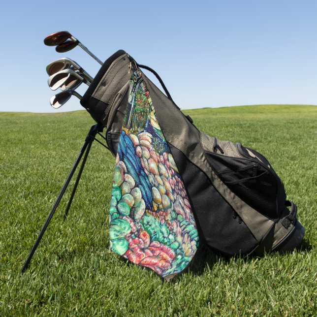 Enceladus Golfhandtuch (Gras)