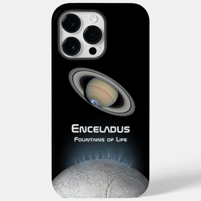 Enceladus Saturn Mondbrunnen Case-Mate iPhone 14 Pro Max Hülle (Rückseite)