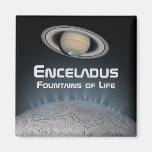 Enceladus Saturn Mondbrunnen Magnet