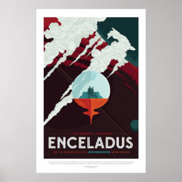 Enceladus | Zukunftsvisionen der NASA Poster