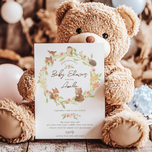 Enchangerie Forest Baby-Dusche Einladung