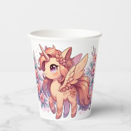 Enchangesehene Majestic Unicorn Kinderdusche Pappbecher