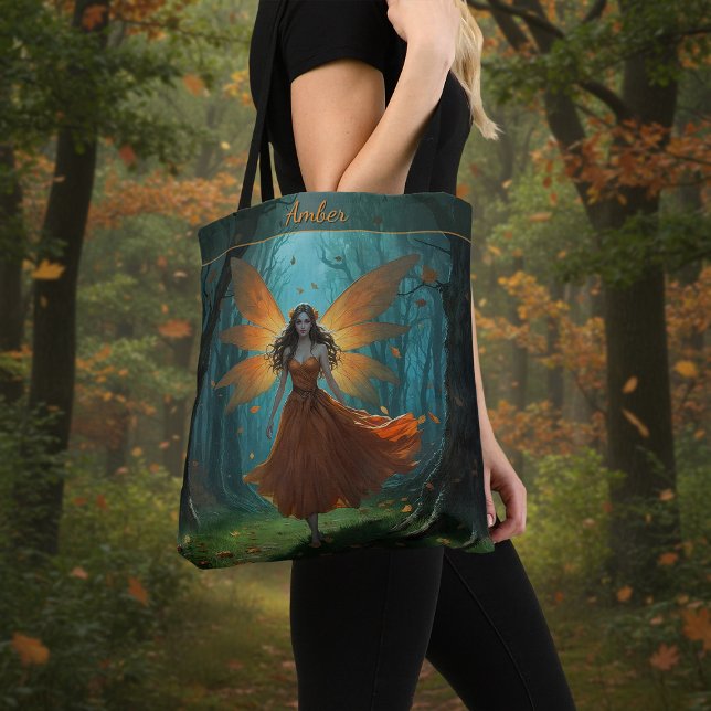 Enchanted Autumn Fairy Thanksgiving Fantasy Art Tasche (Von Creator hochgeladen)