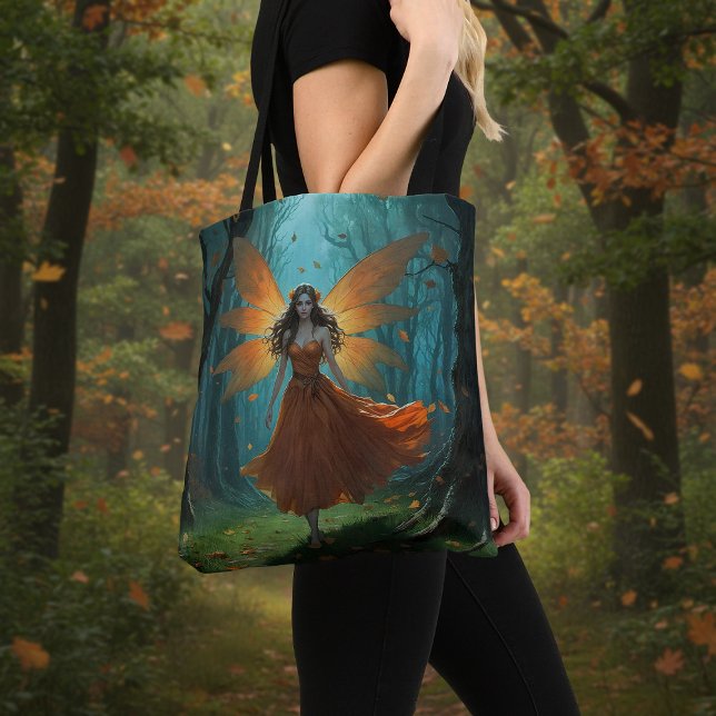 Enchanted Autumn Fairy Thanksgiving Fantasy Art Tasche (Von Creator hochgeladen)