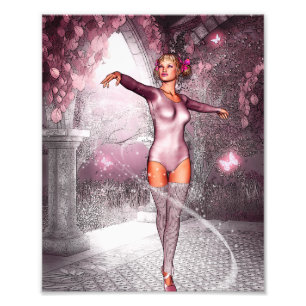 Enchanted Ballerina Fotodruck