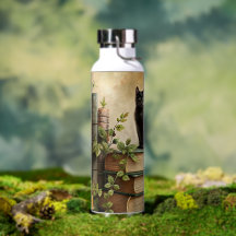 Enchanted Black Cat Library