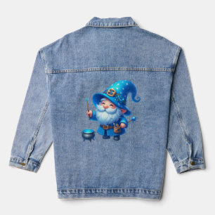 Enchanted Blue Gnome Jeansjacke
