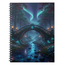 Enchanted Bridge Spiral notebook Notizblock