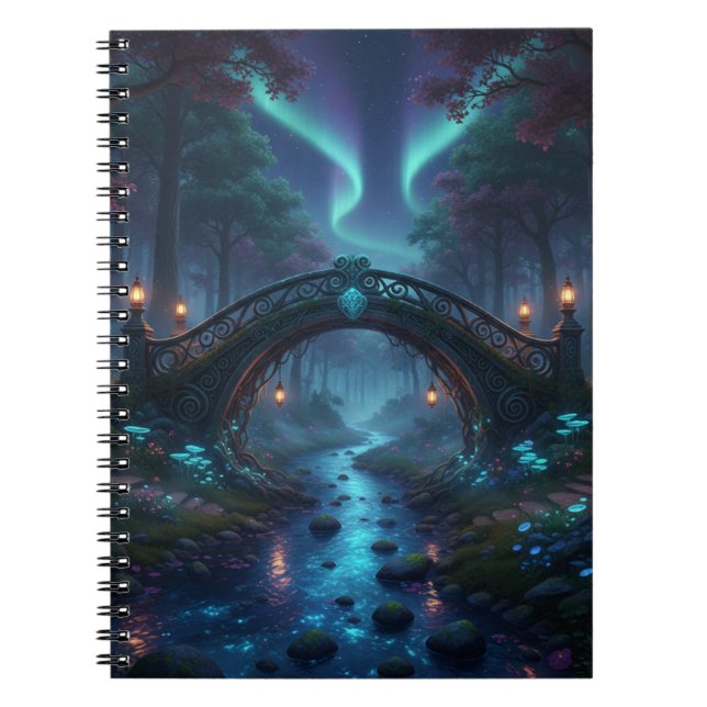 Enchanted Bridge Spiral notebook Notizblock (Vorderseite)