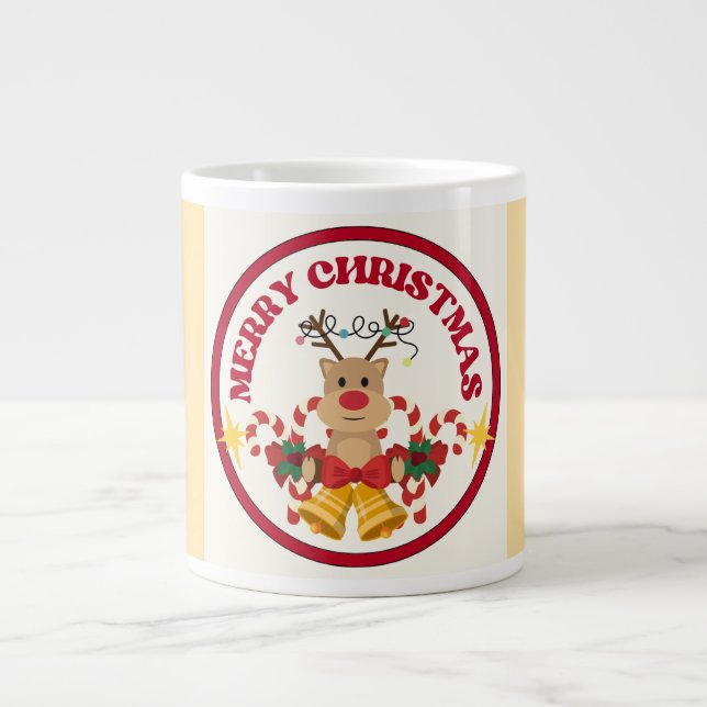 Enchanted Christmas mug Jumbo-Tasse (Vorderseite)