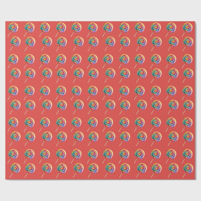 Enchanted Elf | North Pole Christmas  Geschenkpapier (Flach)
