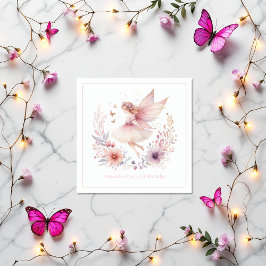 Enchanted Fairy 1. Geburtstag Party Serviette