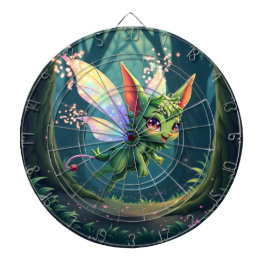 Enchanted Fairy Critter – Magical Forest Sprite  Dartscheibe