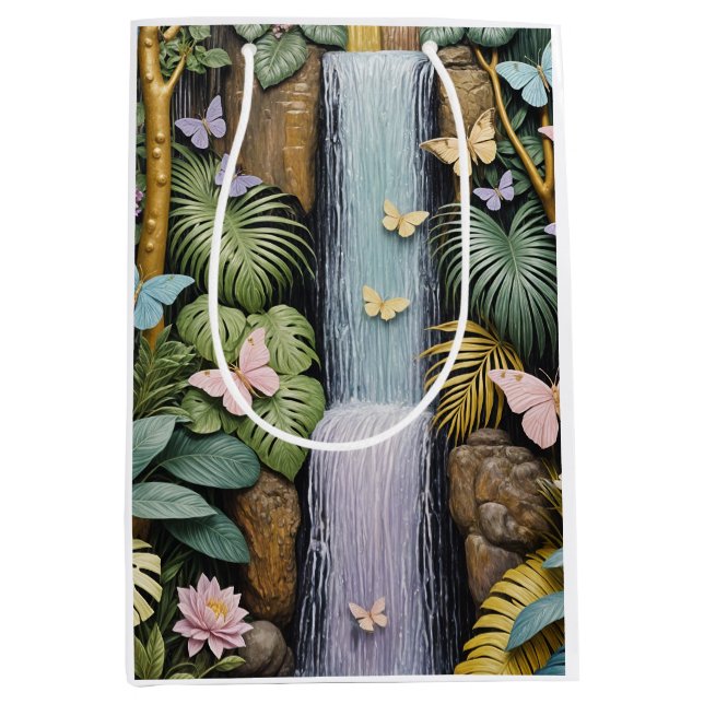 Enchanted Falls Oasis Mittlere Geschenktüte (Vorderseite)