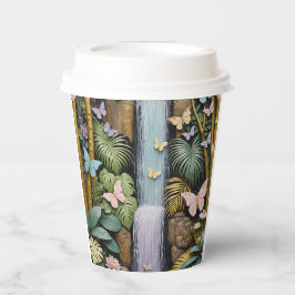 Enchanted Falls Oasis Pappbecher