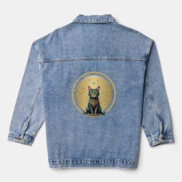 Enchanted Feline Denim Jacket Jeansjacke