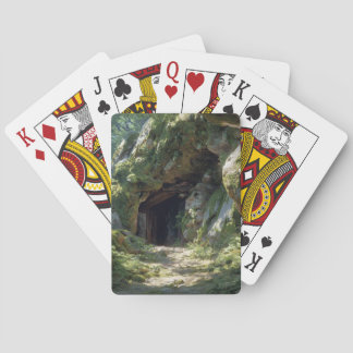 Enchanted Forest Cave Entrance Playing Cards Spielkarten