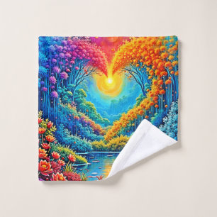 Enchanted Forest Heart of Light Design