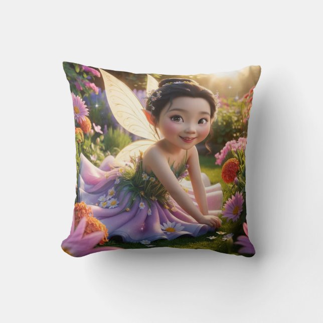 Enchanted Garden Fairy Kissen (Vorderseite)
