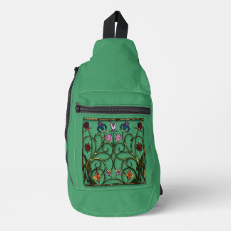 Enchanted Garden Filigree Crossbody Bag