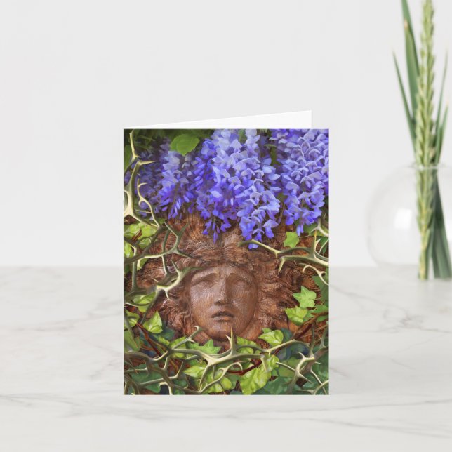 Enchanted Garden Summer note card Karte (Vorderseite)