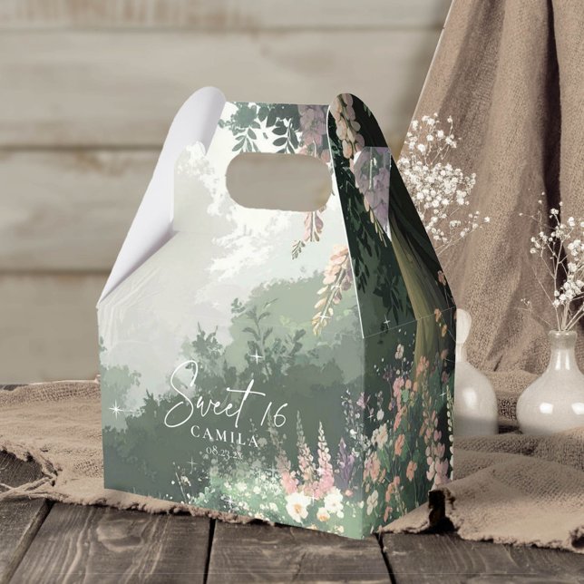 Enchanted Garden Sweet 16 Pink ID1163 Geschenkschachtel (Von Creator hochgeladen)