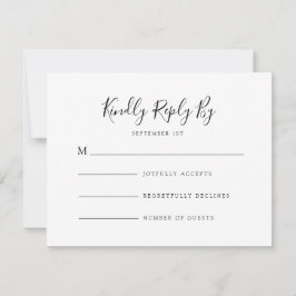 Enchanted Hanging Lanterns Wedding RSVP Karte