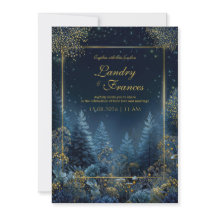 Enchanted Midnight Forest Wedding
