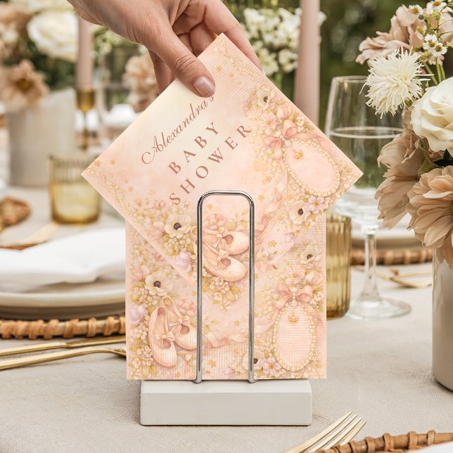 Enchanted Princess Baby Shower Serviette (Von Creator hochgeladen)