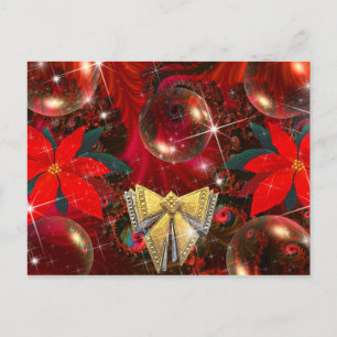 Enchanted_RED_STATIN Postkarte