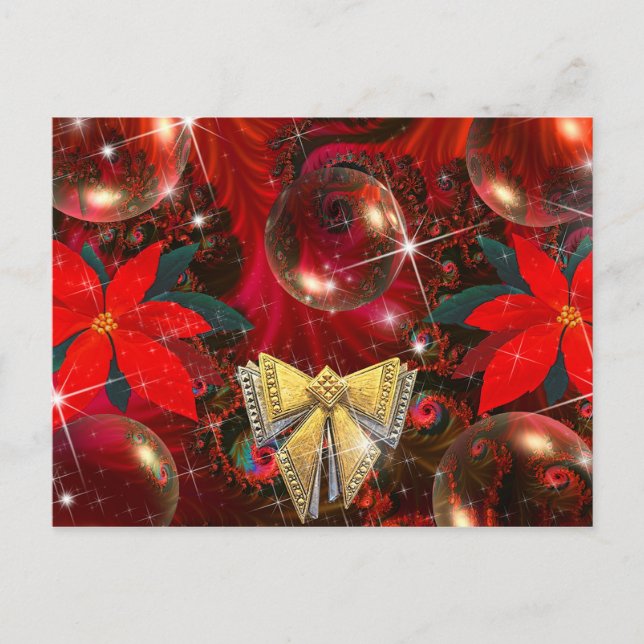 Enchanted_RED_STATIN Postkarte (Vorderseite)