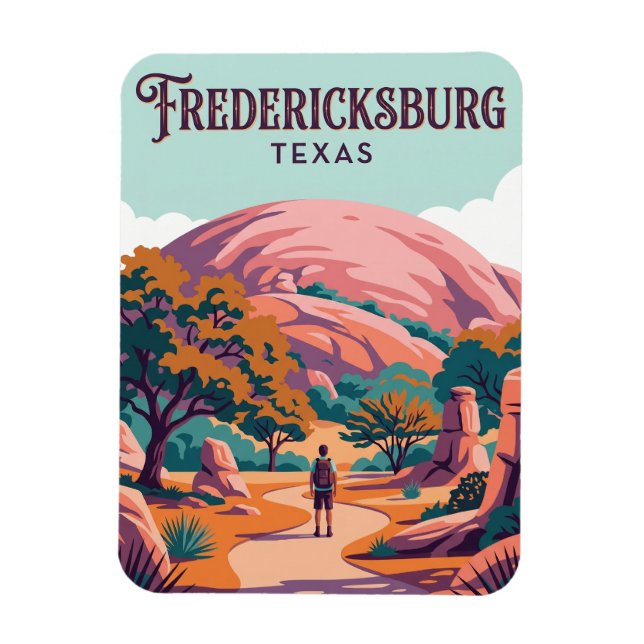 Enchanted Rock State Natural Area USA Magnet (Vertikal)