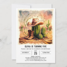 Enchanted Rodeo Cowboy Birthday