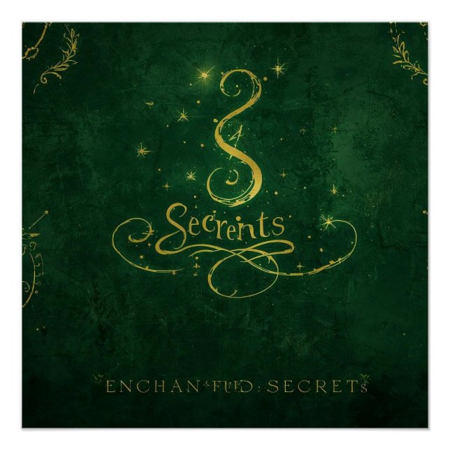 Enchanted Secrets – Golden Sigil Poster (Vorderseite)
