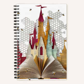 Enchanted Storybook Castle Spiral Notebook Notizbuch