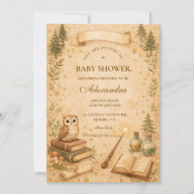 Enchanted Storybook Wizard Baby Shower