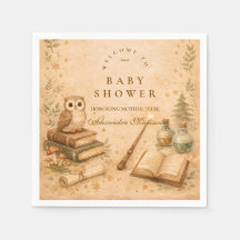 Enchanted Storybook Wizard Baby Shower