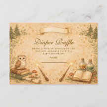 Enchanted Storybook Wizard Diapper Raffle