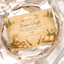 Enchanted Storybook Wizard Diapper Raffle