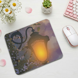 Enchanted Twilight Lamp Mouse Pad Mousepad