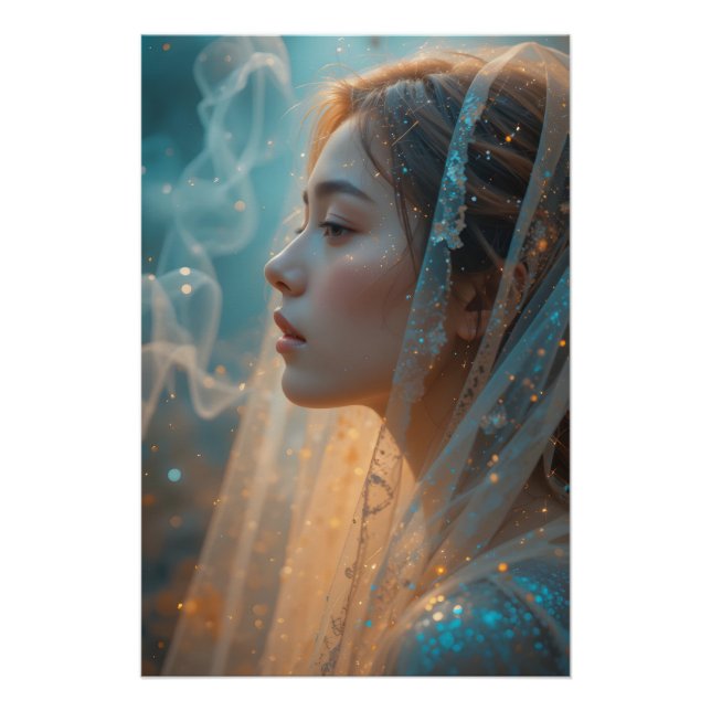 Enchanted Veil Portrait Poster (Vorderseite)