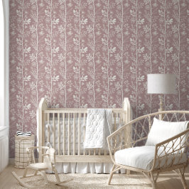 Enchanted Vertical Garden Reverie XL dusky pink Tapete