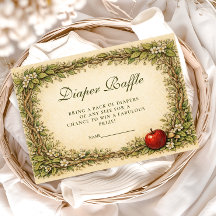 Enchanted Woodland Storybook Diapper Raffle