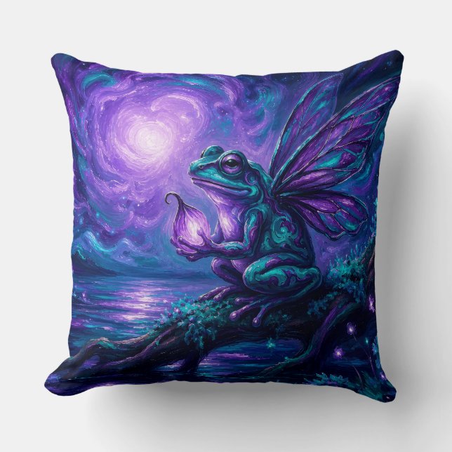 EnchantedTreeFrog Kissen (Vorderseite)