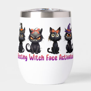 Enchanter le groupe de chats d'Halloween