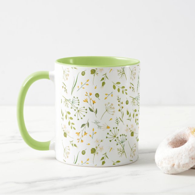 Enchanter Mug de verdure des prés (Avec donut)