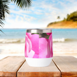 Enchanteur Rose Stainless Steel Vine Tumbler