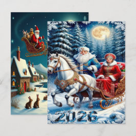 Enchanting Christmas Winter Village Wallpaper 2025 Feiertagspostkarte